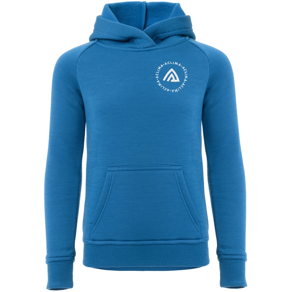 Aclima Fleecewool V2 Hoodie Junior Corsair