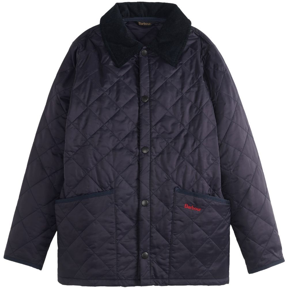 Barbour Liddesdale Quilt Kids Navy