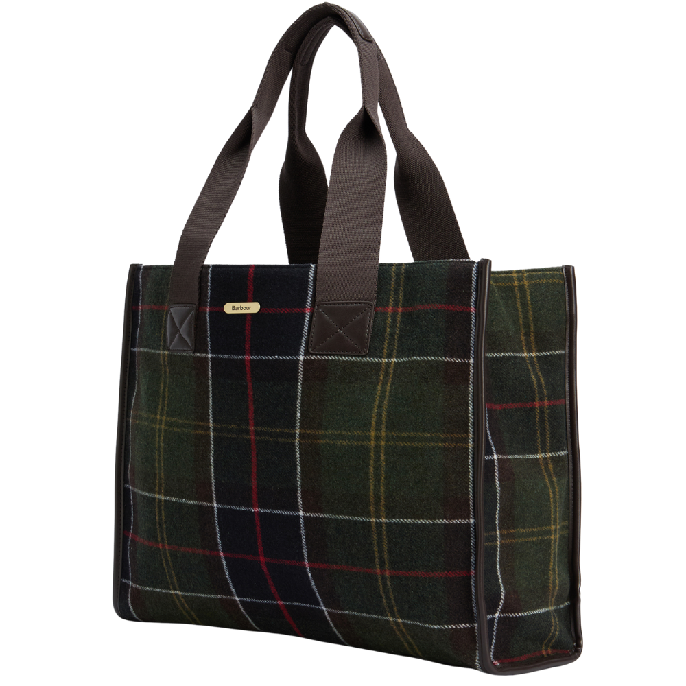 Barbour W's Turnberry Tartan Tote Bag Classic Tartan