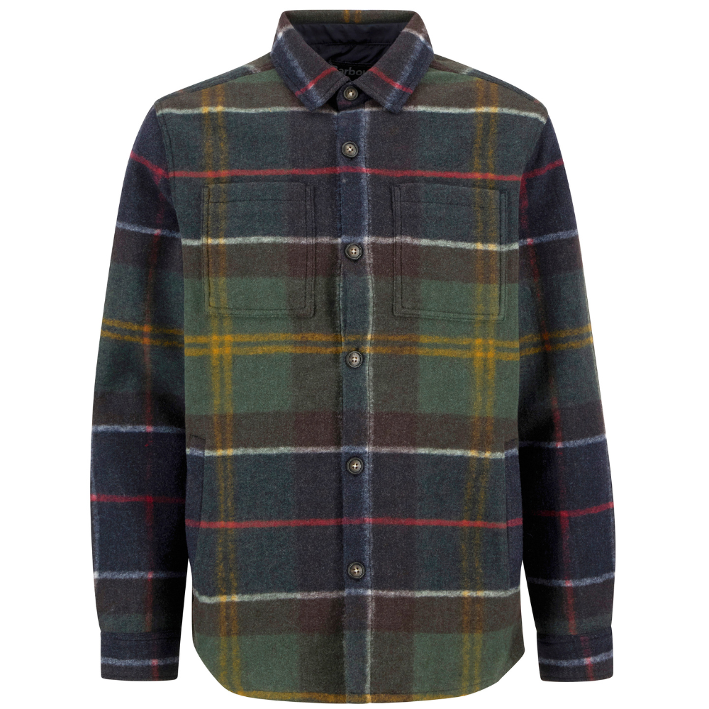 Barbour M's Chapter Tailored Check Overshirt Classic Tartan