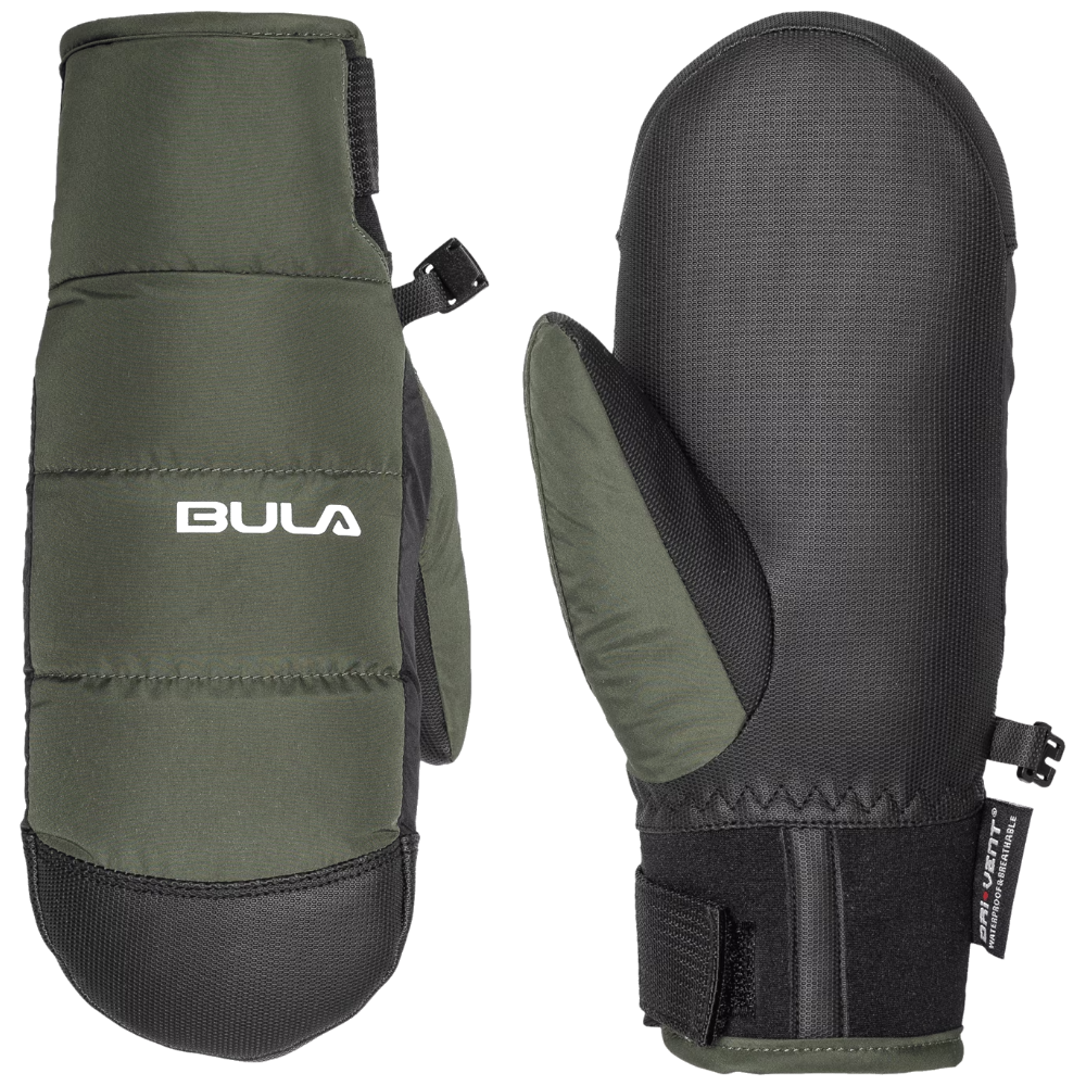Bula Piste Mittens Junior Dark Olive