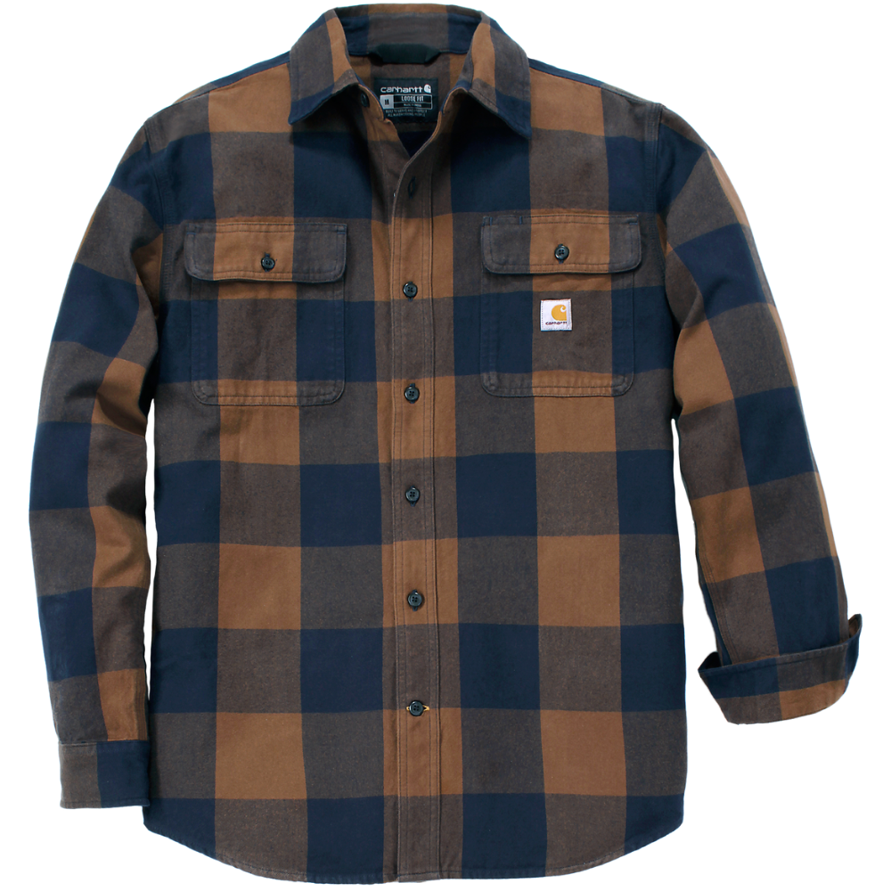 Carhartt Men's Long-Sleeve Plaid Shirt