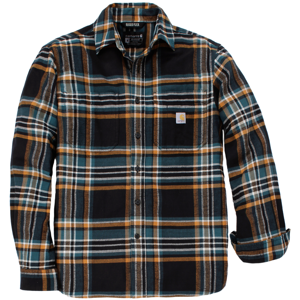 Carhartt Ms Flannel Long-Sleeve Plaid Shirt
