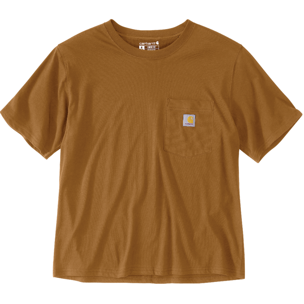 Carhartt Workwear Carhartt W's Lightweight S/S Crewneck T-Shirt Carhartt&reg; Brown