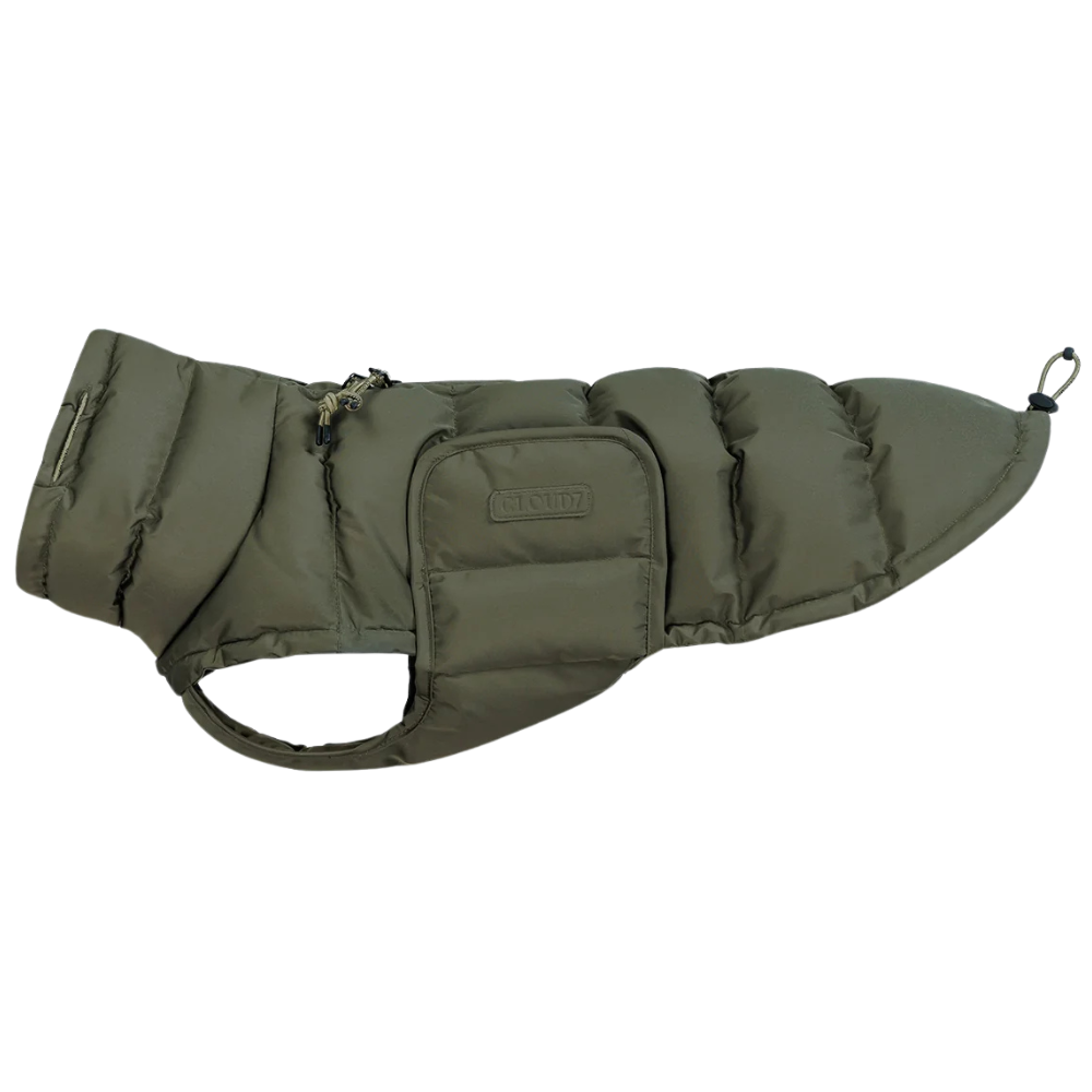 Cloud7 Alaska Winter Coat Dachshund size 2 Light Olive