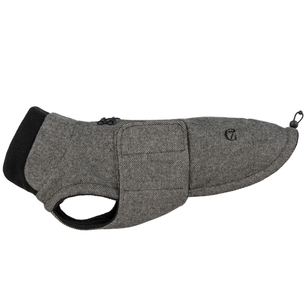 Cloud7 Brooklyn Winter Coat Tweed Dachshund size 2