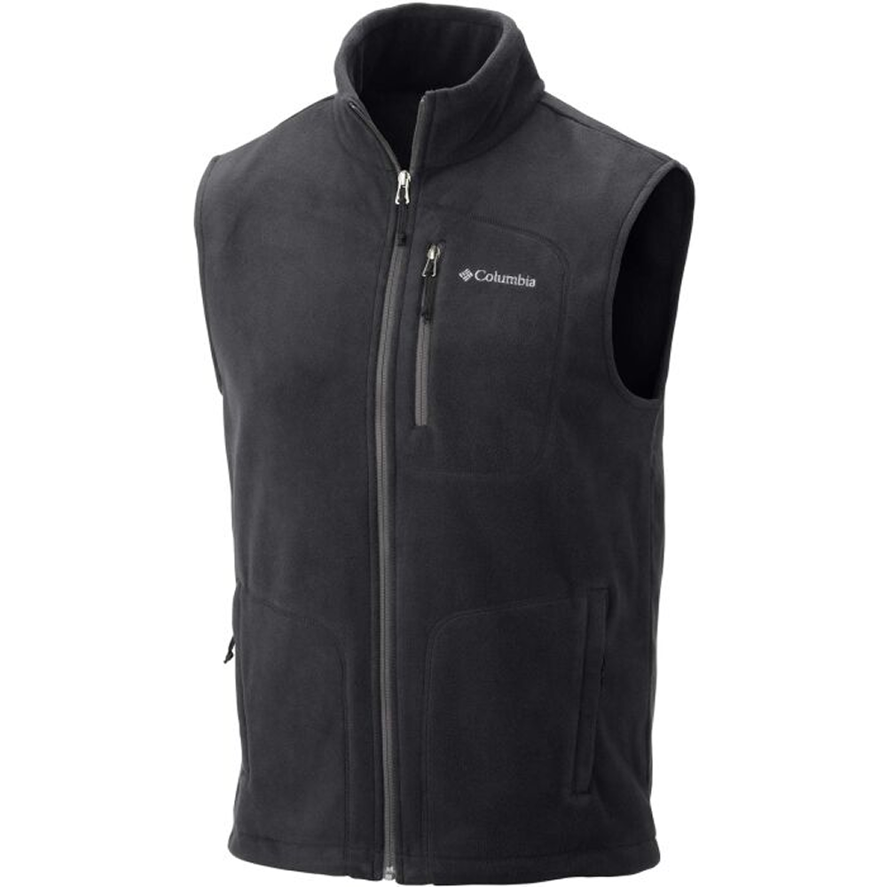 Columbia Ms Fast Trek&trade; Fleece Vest Black