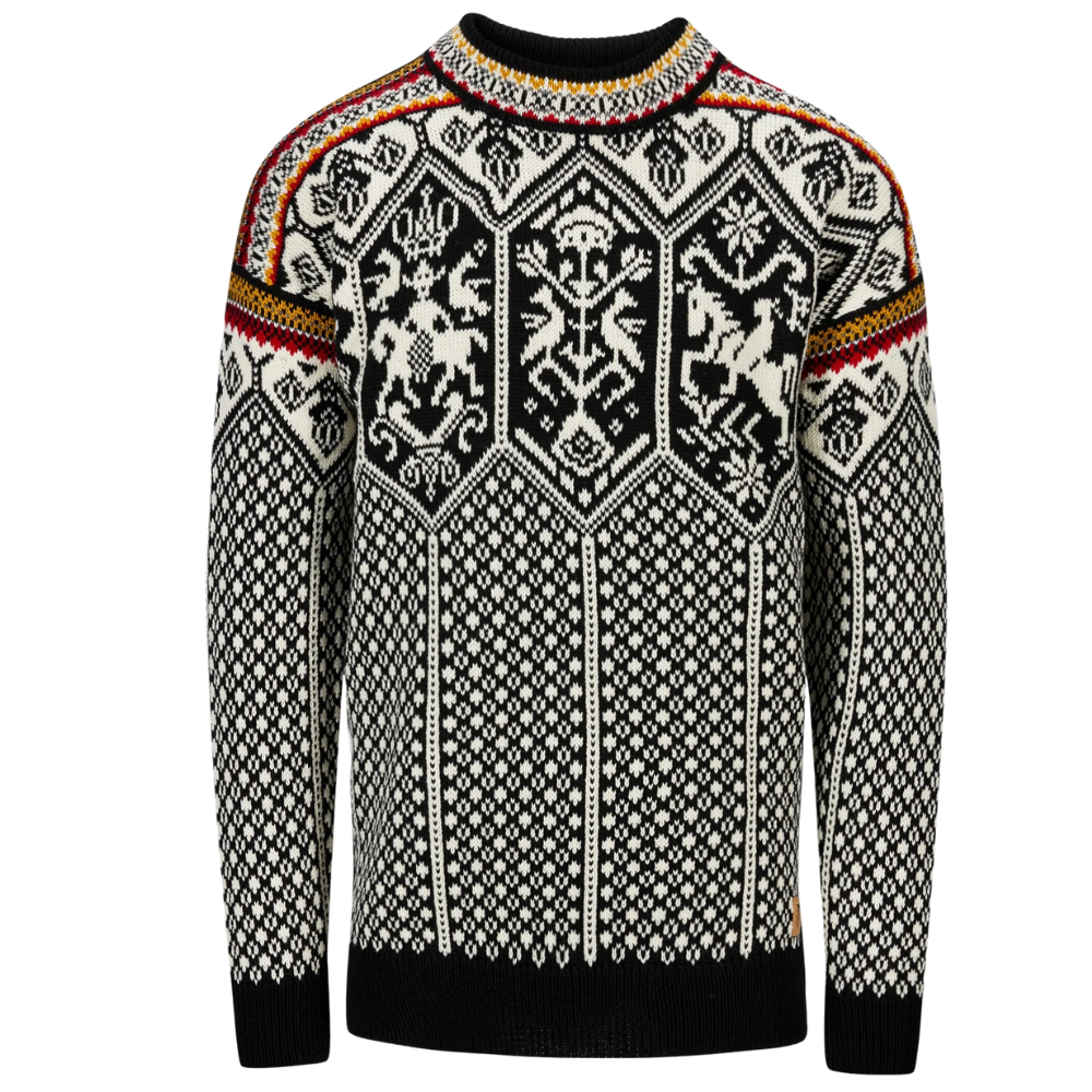 Dale of Norway M's 1994 Sweater Black Mustard Offwhite