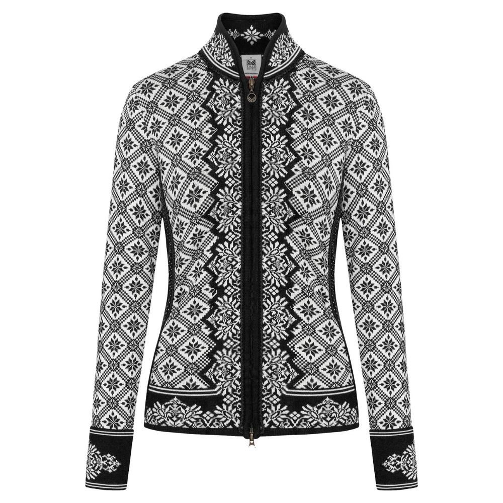 Dale of Norway W's Christiania Fem Jacket Black Offwhite