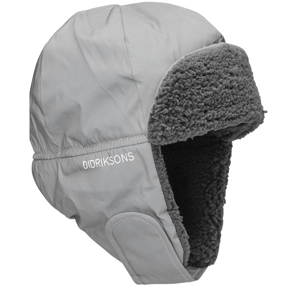 Didriksons Biggles Refl Cap Kids Silver