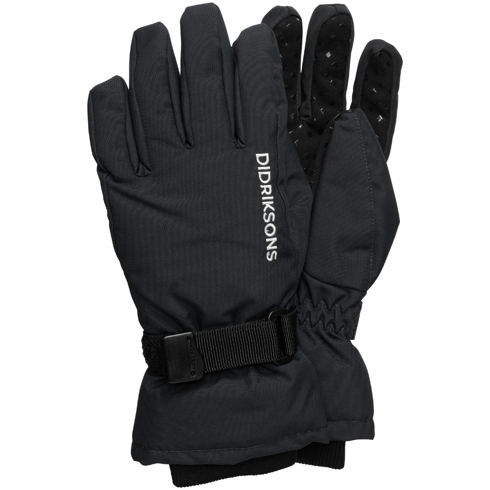 Didriksons Biggles Gloves 3 Kids Black