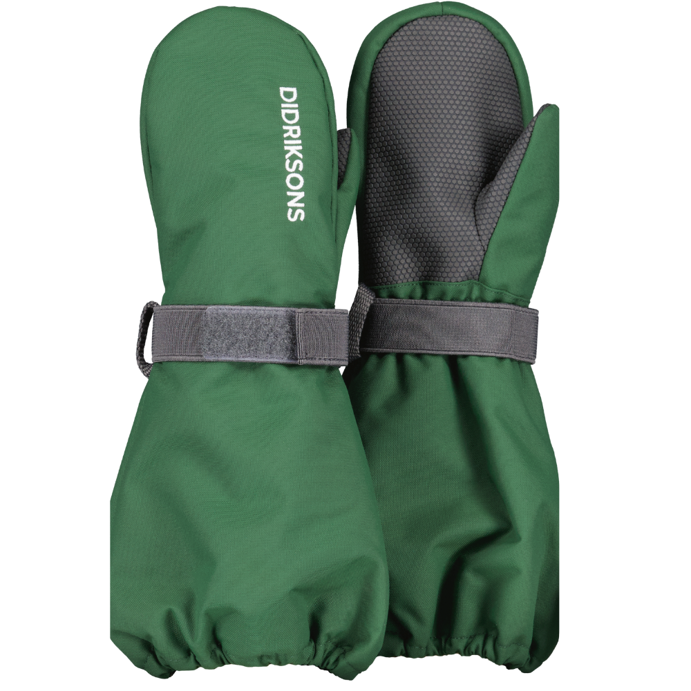 Didriksons Biggles Mitten 7 Kids Pine Green
