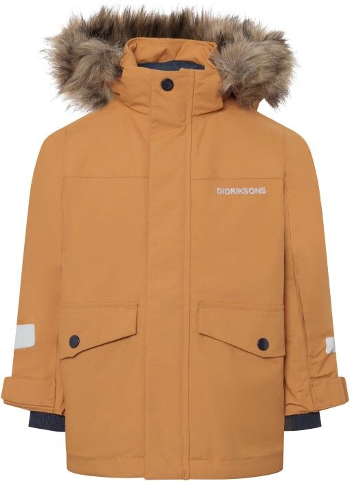 Didriksons Bjärven Parka 4 Kids Almond Tree