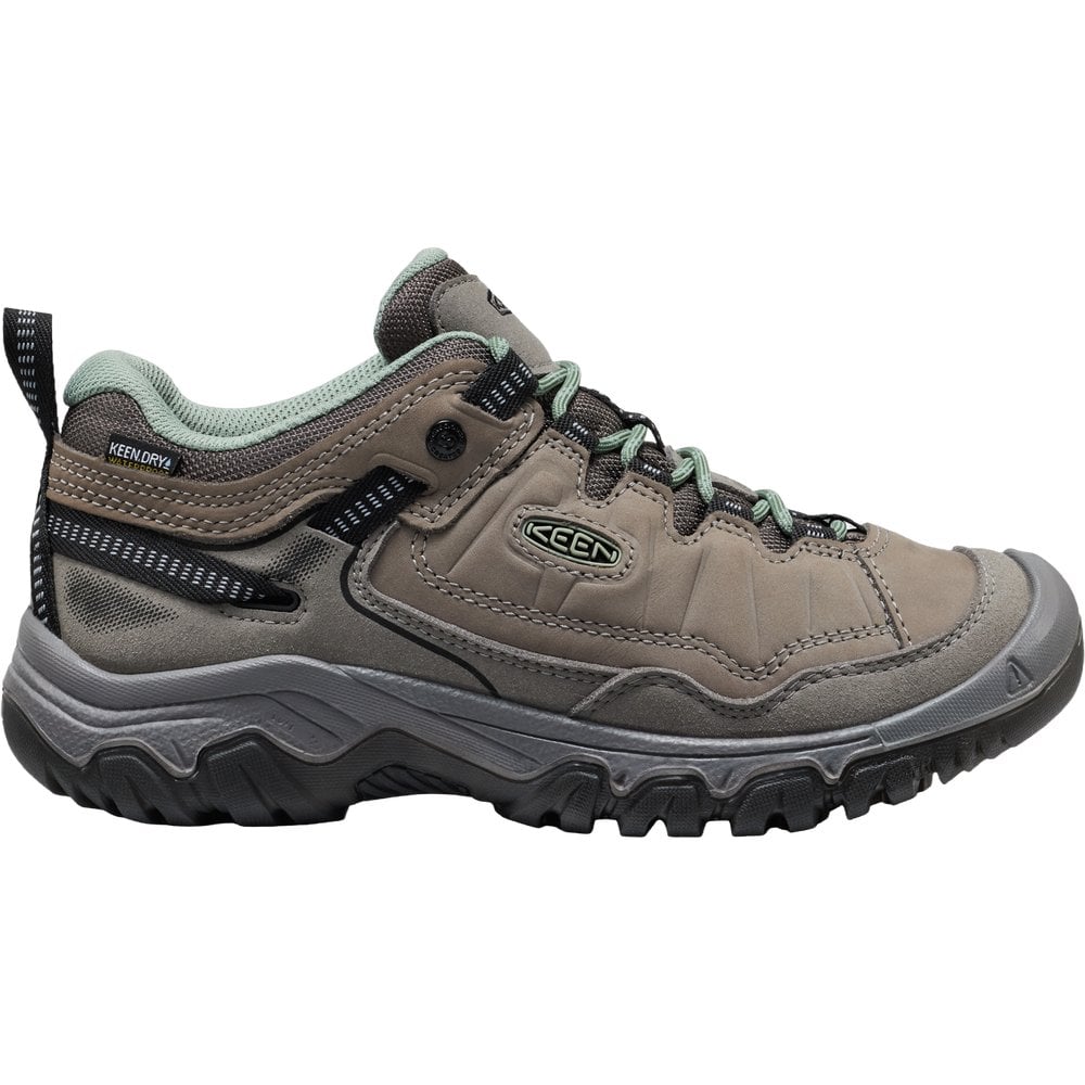 Keen Footwear W's Targhee IV WP Steel Grey-Lily Pad