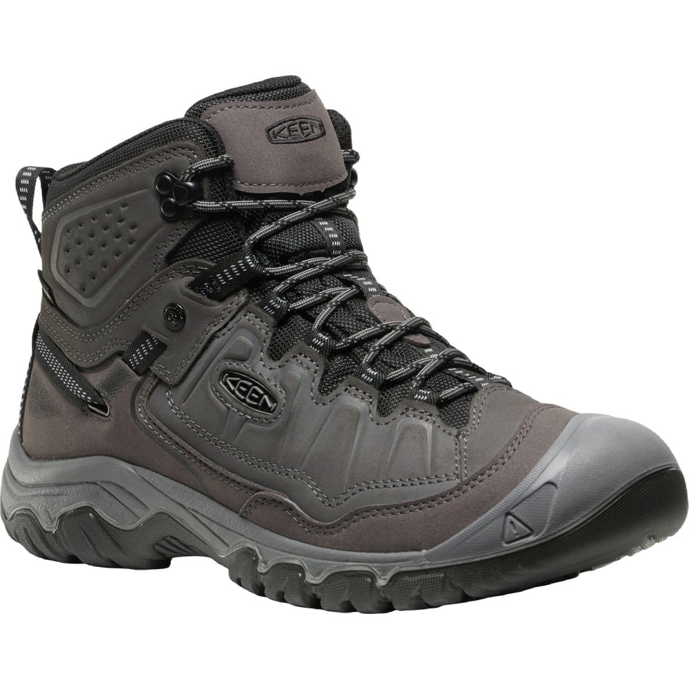 Keen Footwear M's Targhee IV Mid WP Magnet-Black