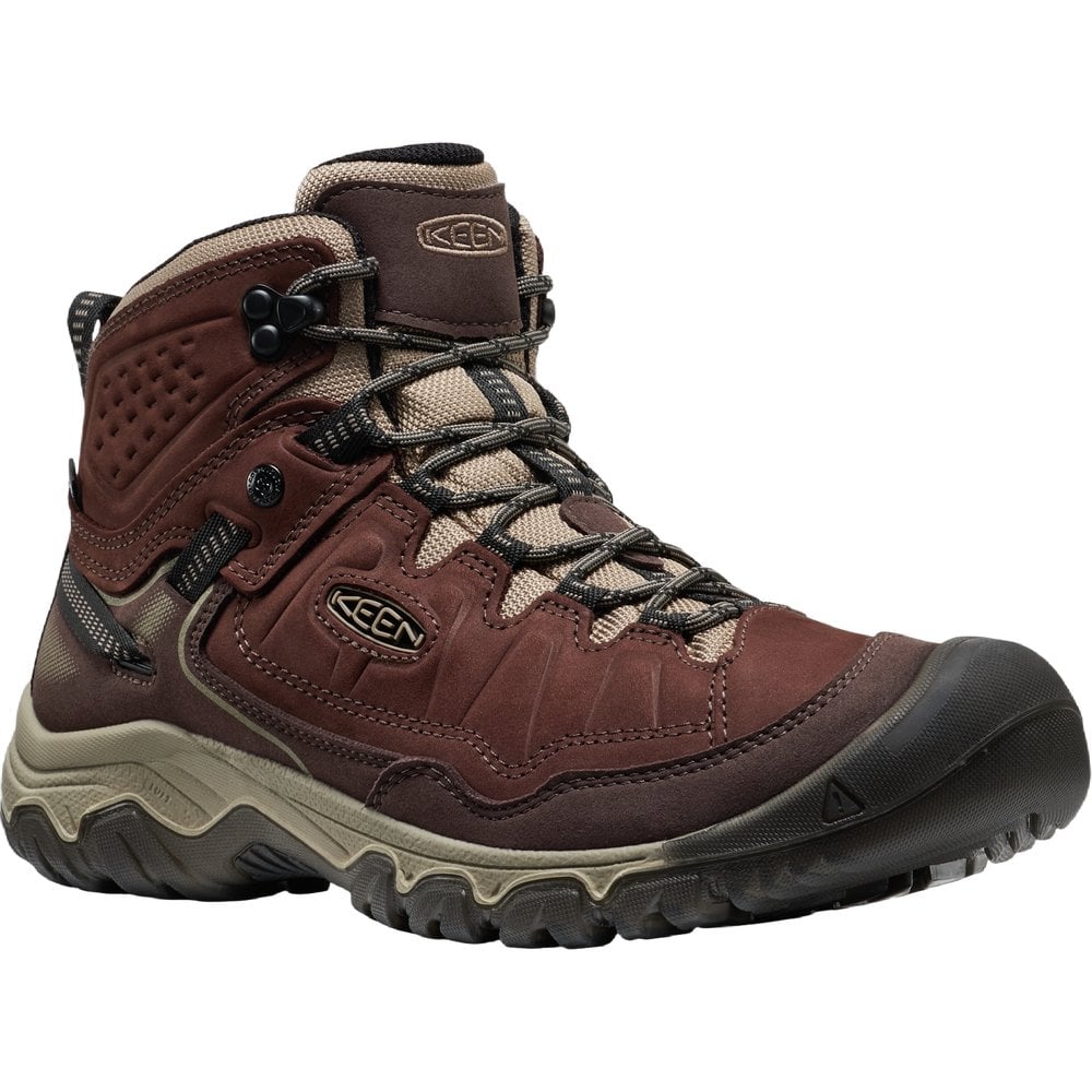 Keen Footwear M's Targhee IV Mid WP Java-Brindle