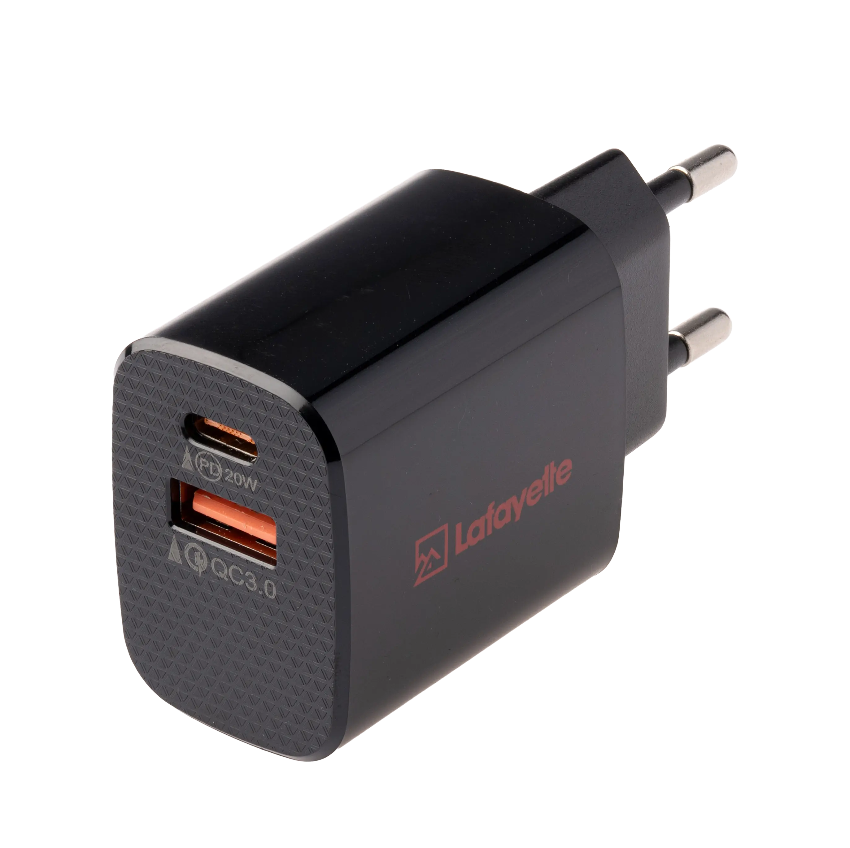 Lafayette Seinäadapteri USB-A & USB-C