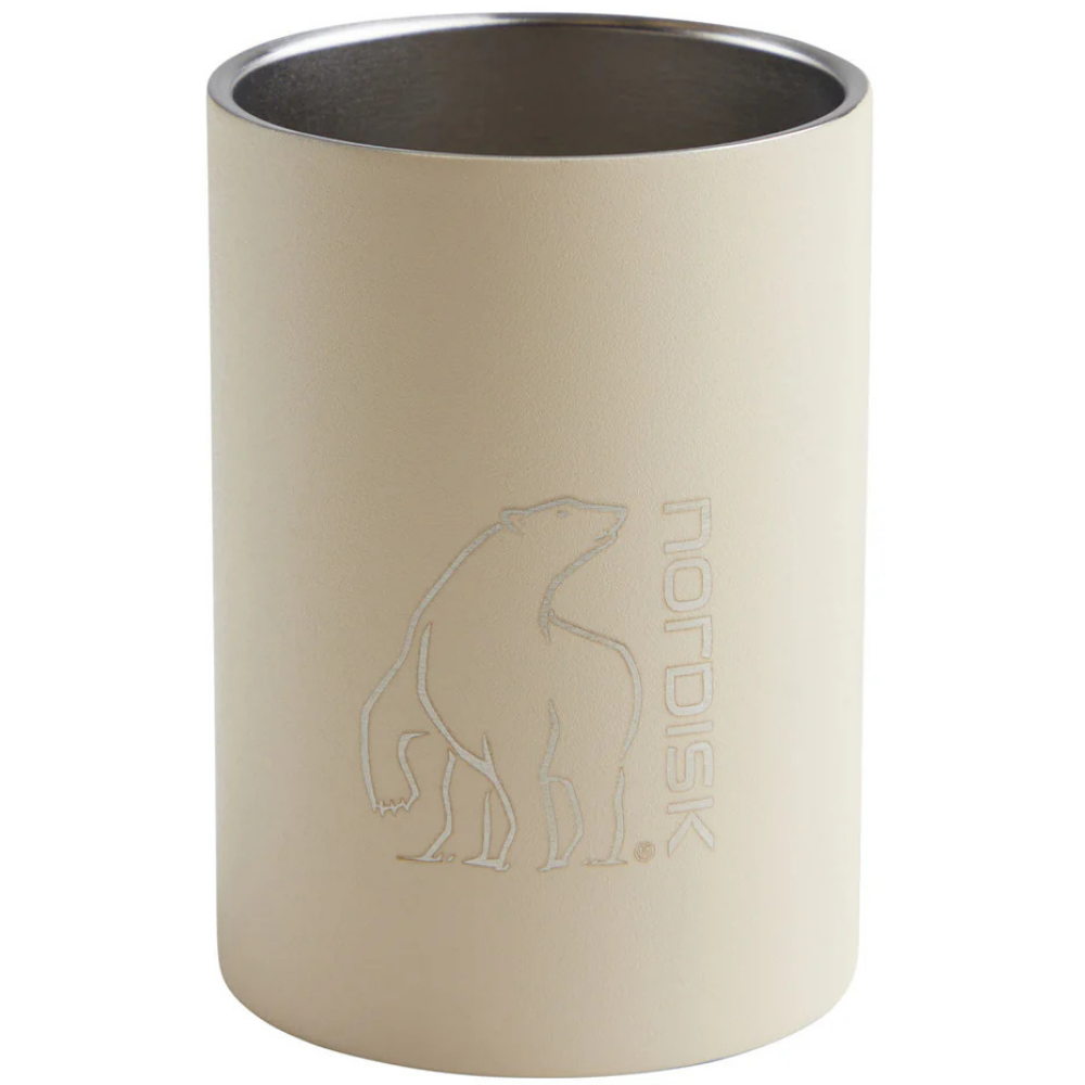 Nordisk Steel Double Wall Mug 300ml Sandshell