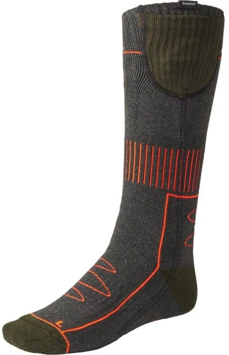 Seeland Celsius Heat Socks Pine Green Melange
