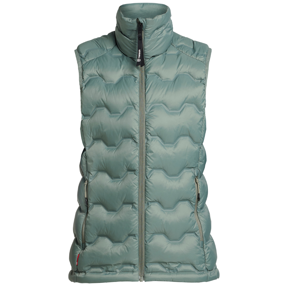 Tenson W"s TXlite Shibui Down Vest Grey Green'