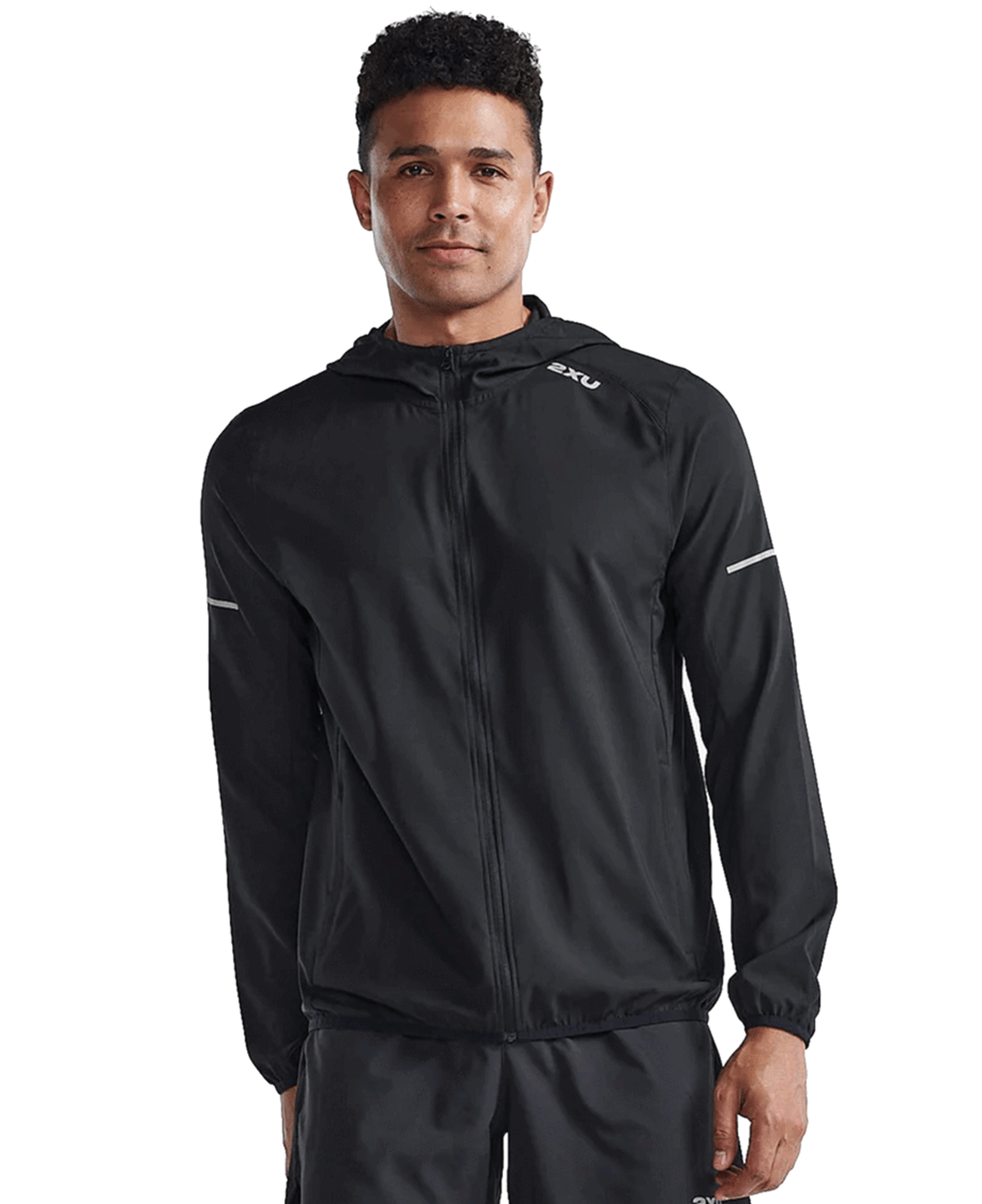 2XU Aero Jacket M&acute;s Black / Silver Reflective