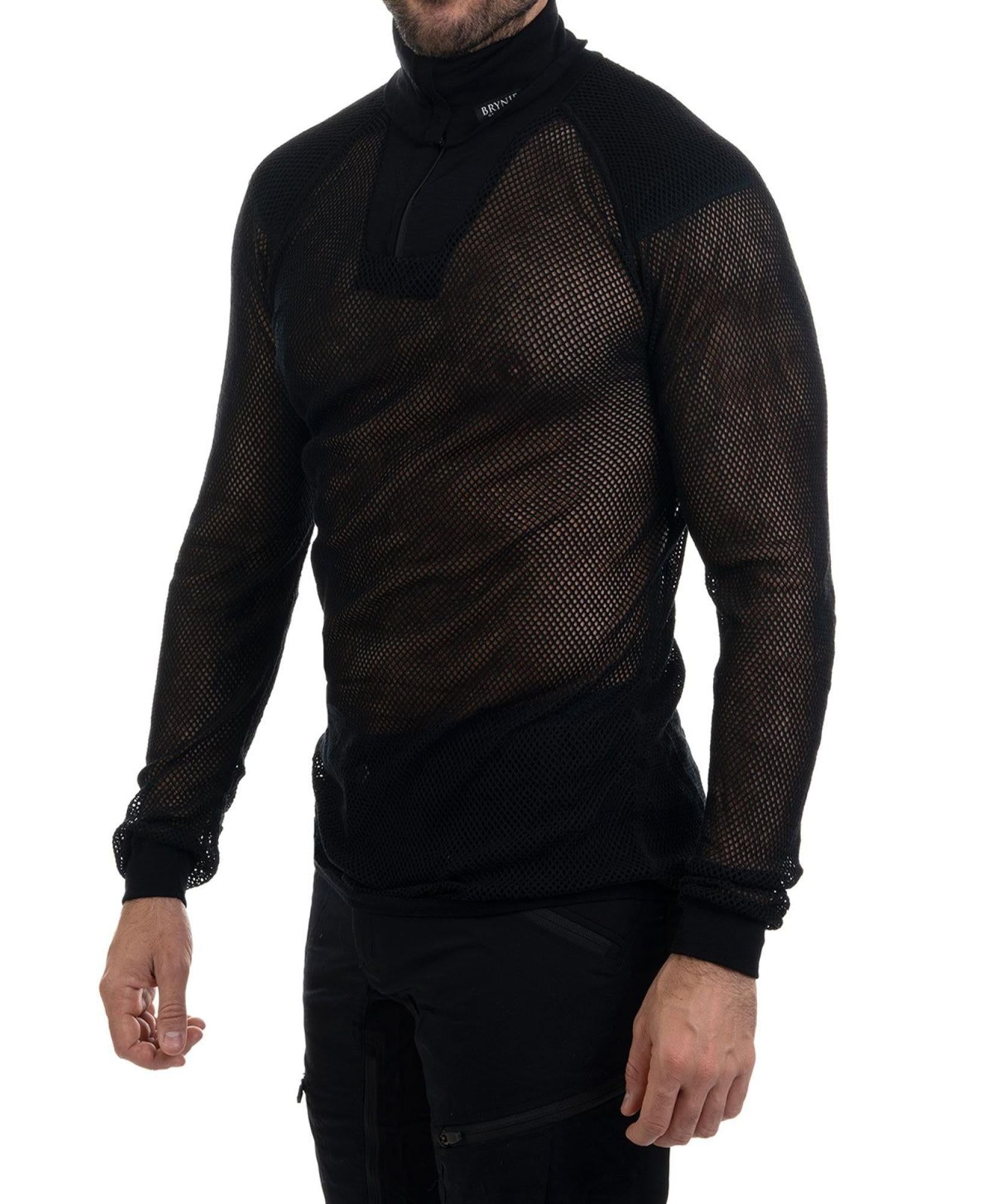 Brynje Wool Thermo Zip Black