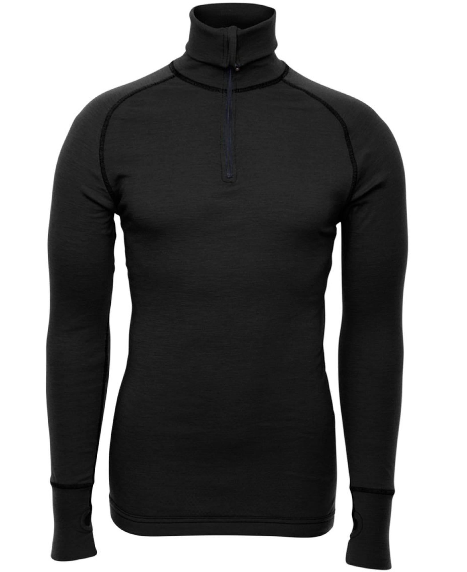 Brynje Arctic Zip Polo Black