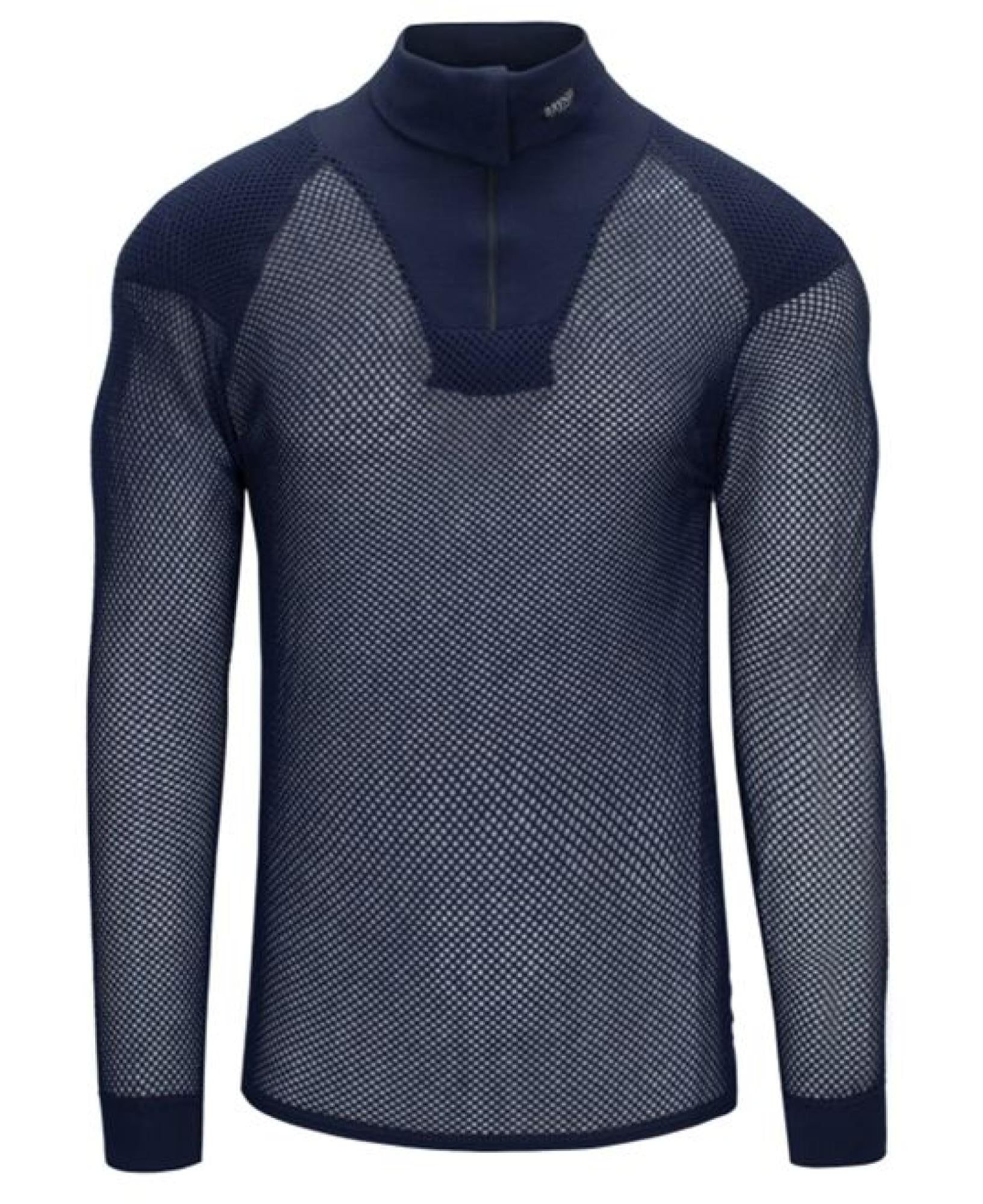 Brynje Super Thermo Zip Polo w/inlay Navy