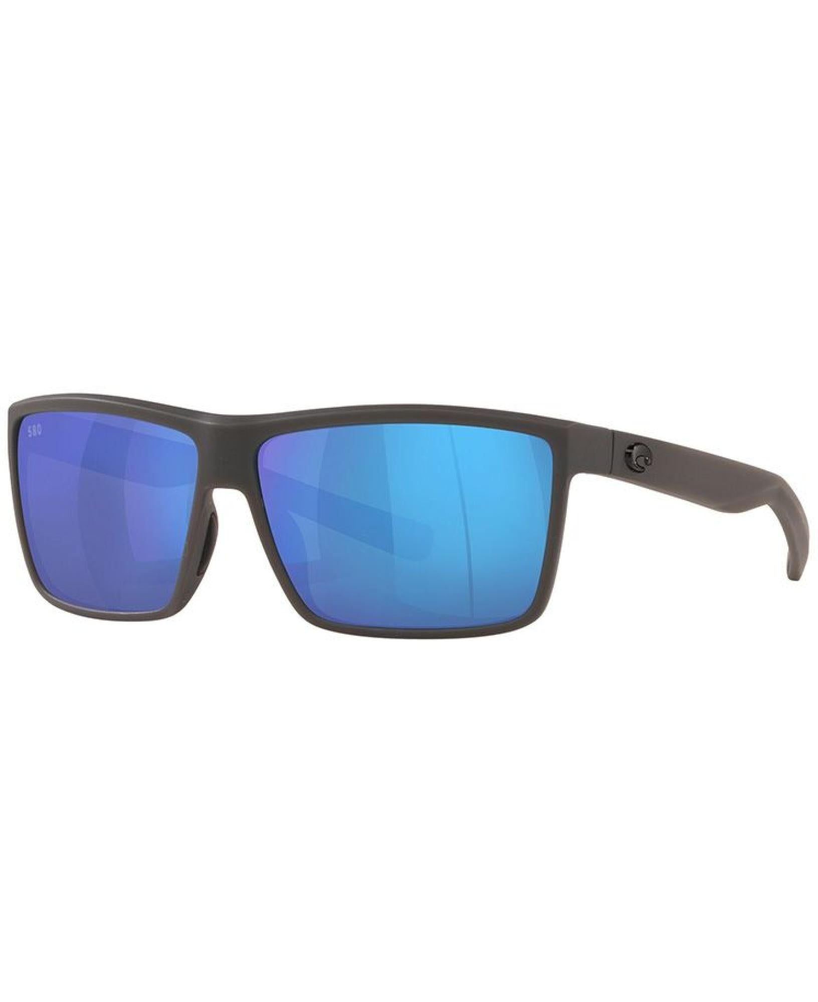 Costa Rinconcito Matte Gray Blue Mirror