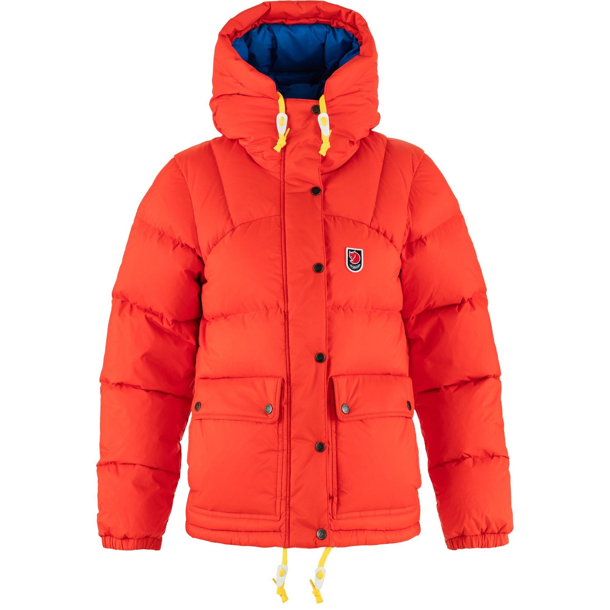 Fj&auml;llr&auml;ven Expedition Down Lite Jacket W Flame Orange/UN Blue