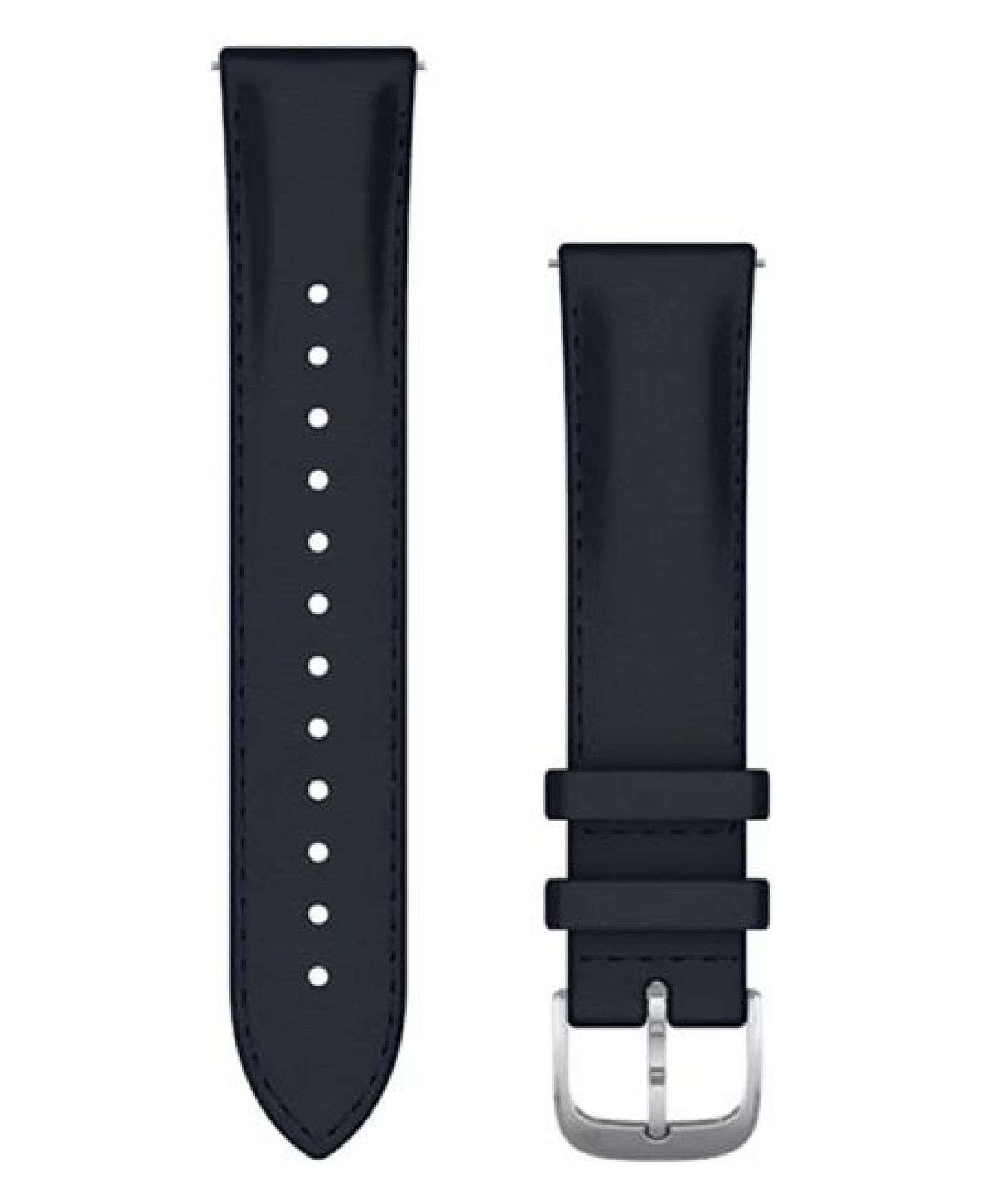 Garmin Quick Release 20 Leather Marinebl&aring;
