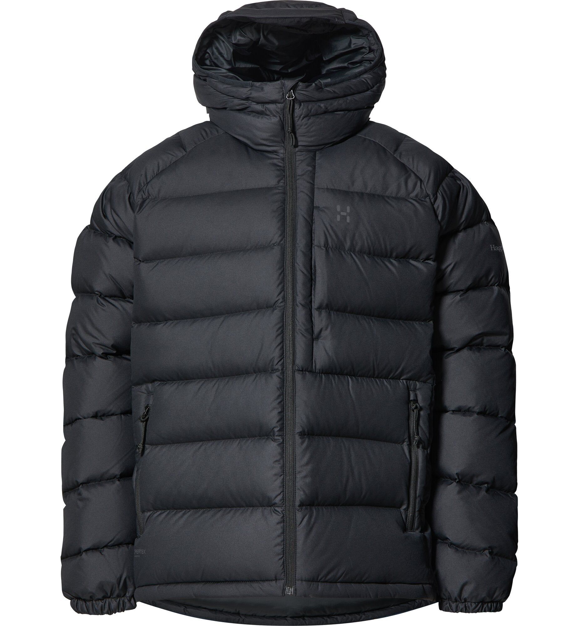 Hagl&ouml;fs Rosson Down Hood Men True Black