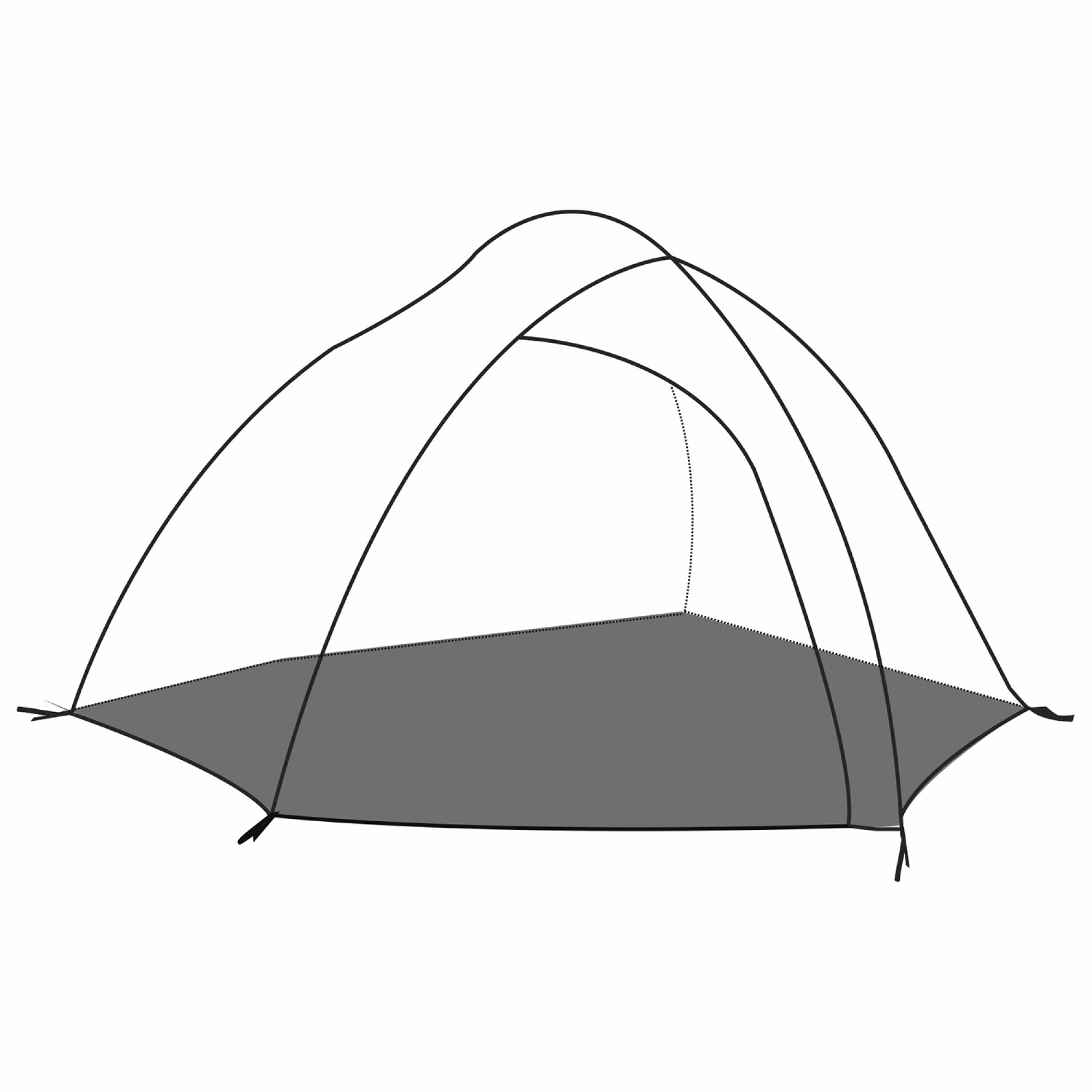 Helsport Footprint Reinsfjell Trek/Pro 3 Black