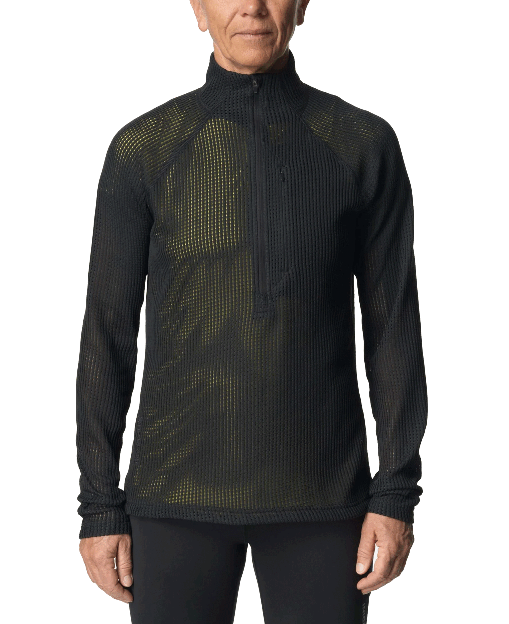 Houdini Ws Pace Flow Half Zip True Black