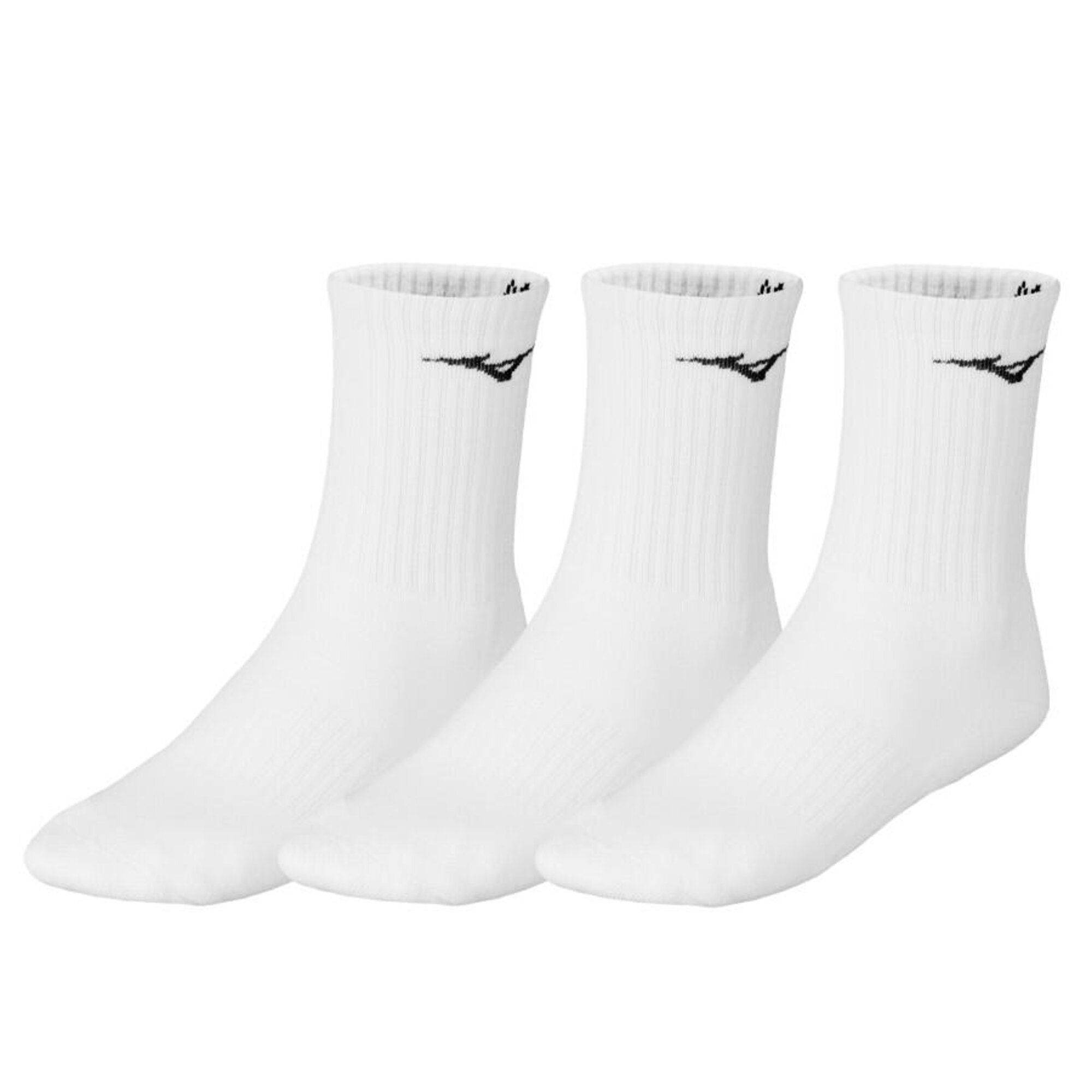 Mizuno Training 3P Socks White/White/White