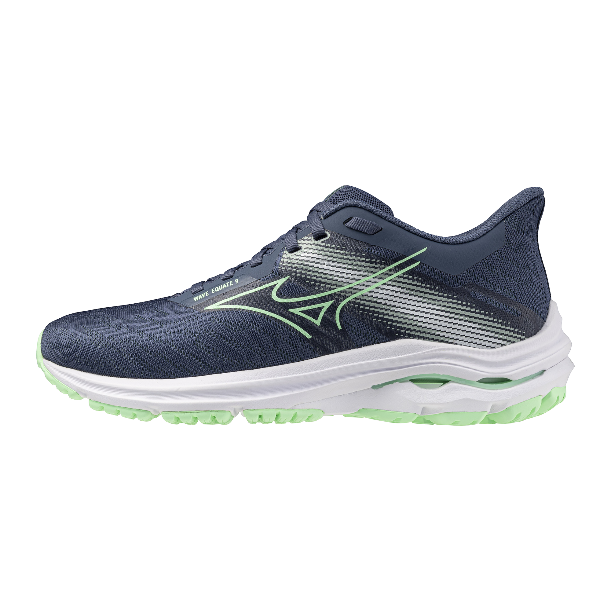 Mizuno Wave Equate 9 W Vintage Indigo/Neo Mint/White
