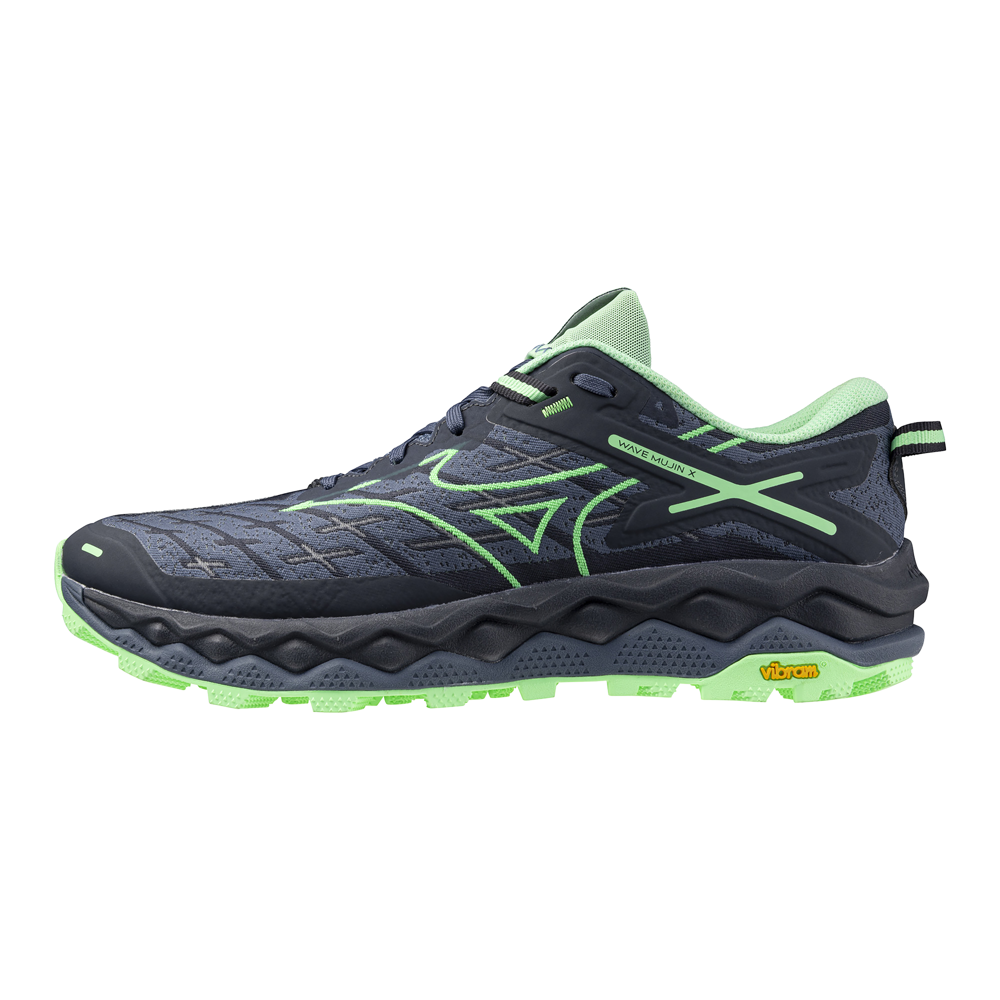 Mizuno Wave Mujin 10 Vintage Indigo/Neo Mint/India Ink