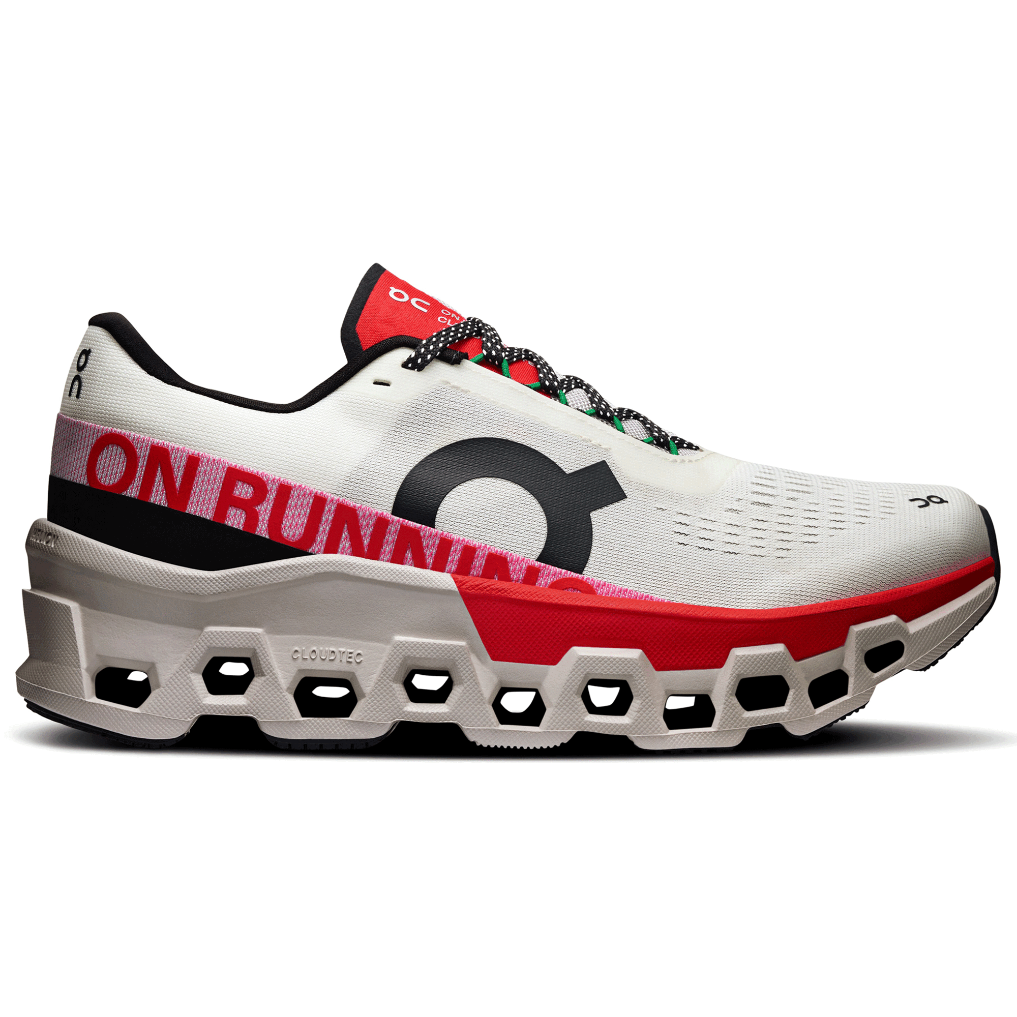 Cloudmonster 2 W Ivory | Red