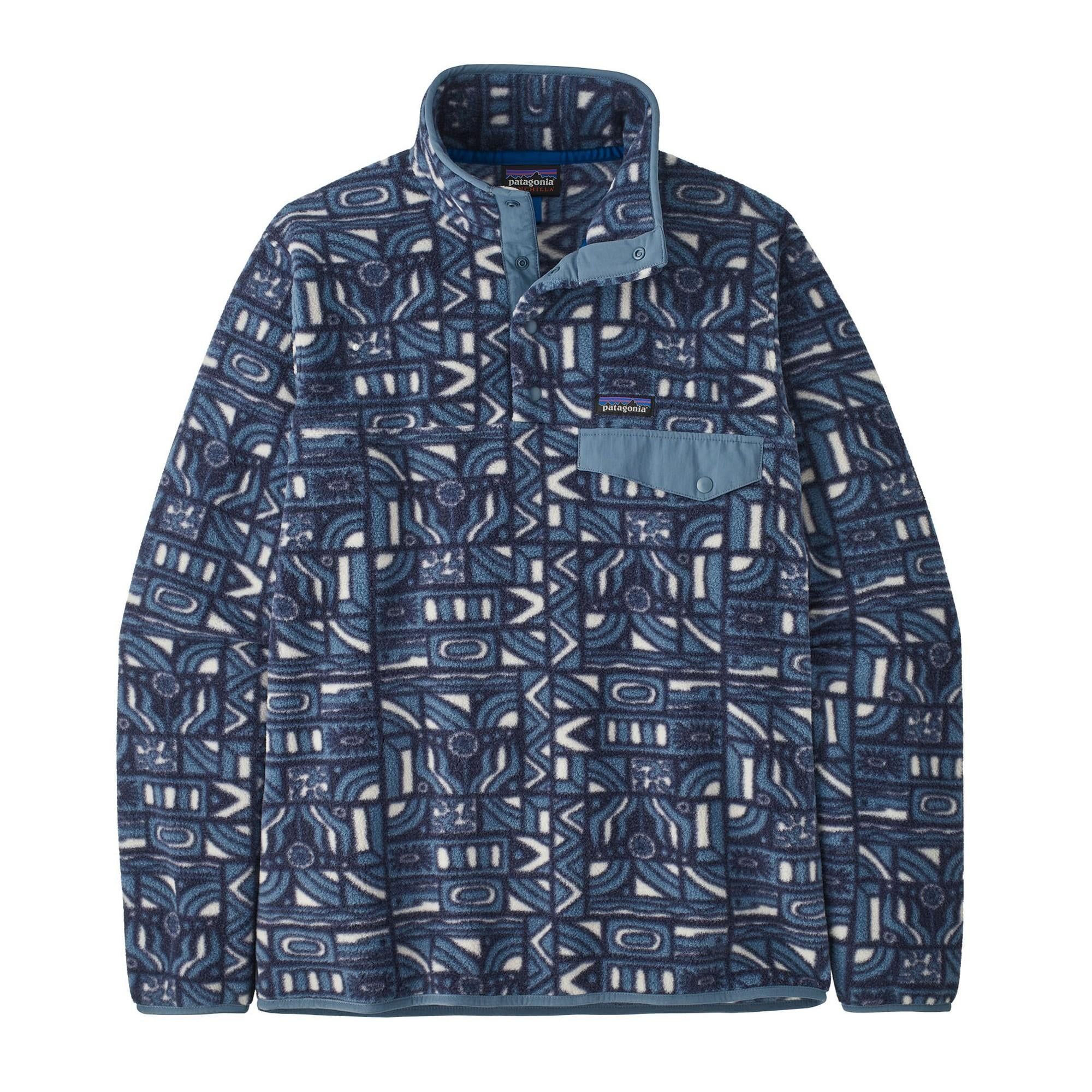 Patagonia M's LW Synch Snap-T P/O New Visions: New Navy