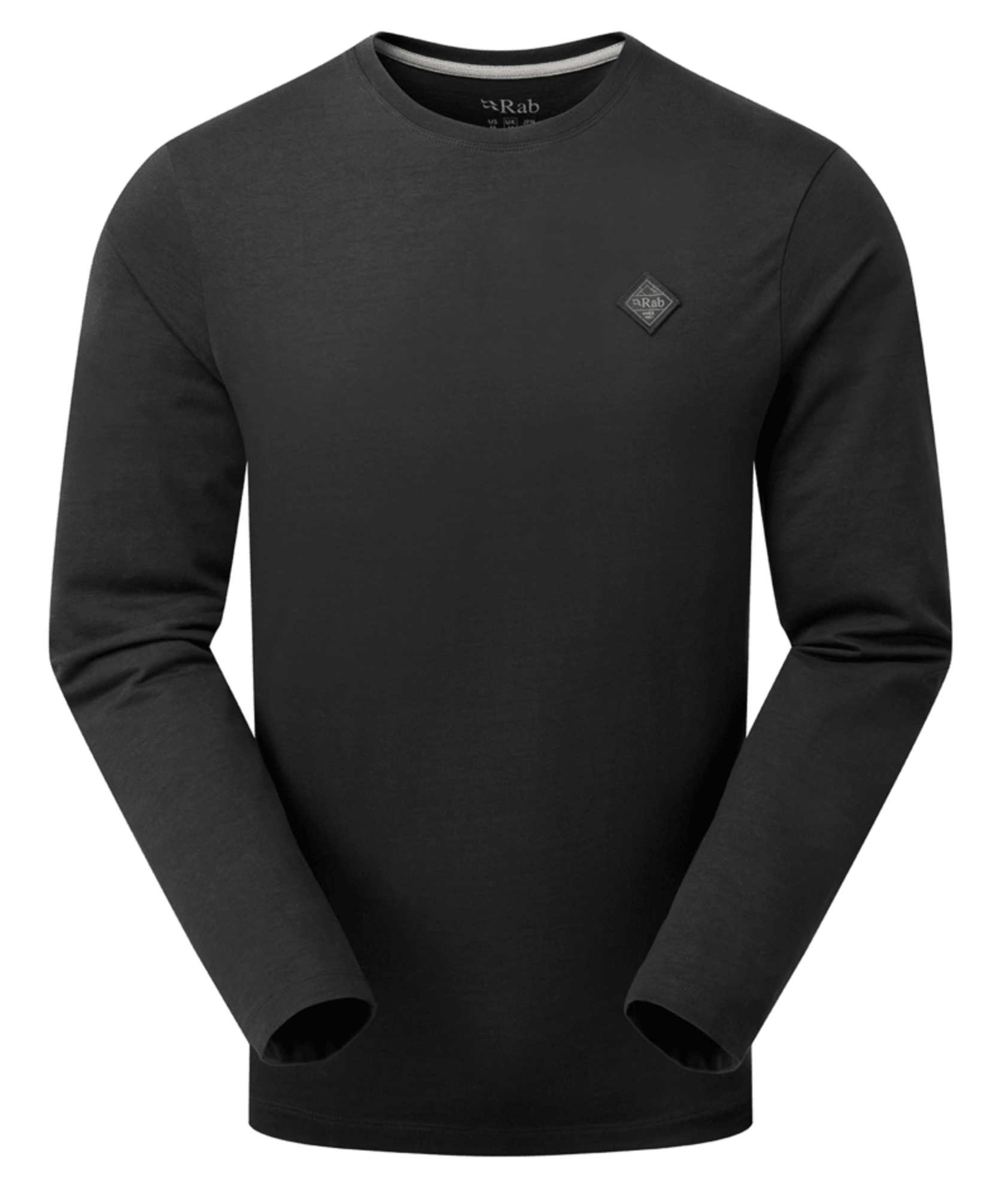 Rab Basecamp Logo Badge LS Tee Beluga