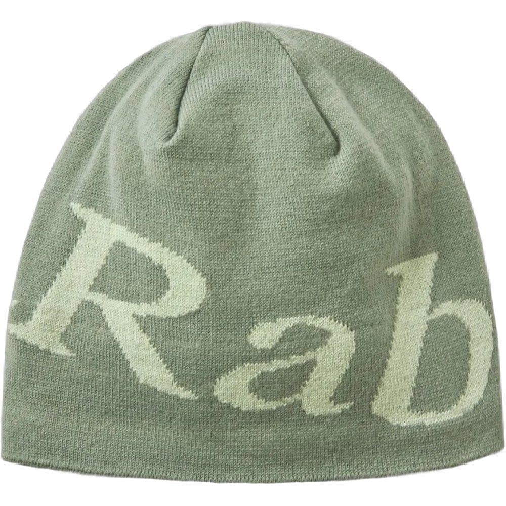 Rab Logo Beanie Dark Fig Green/Fig Green