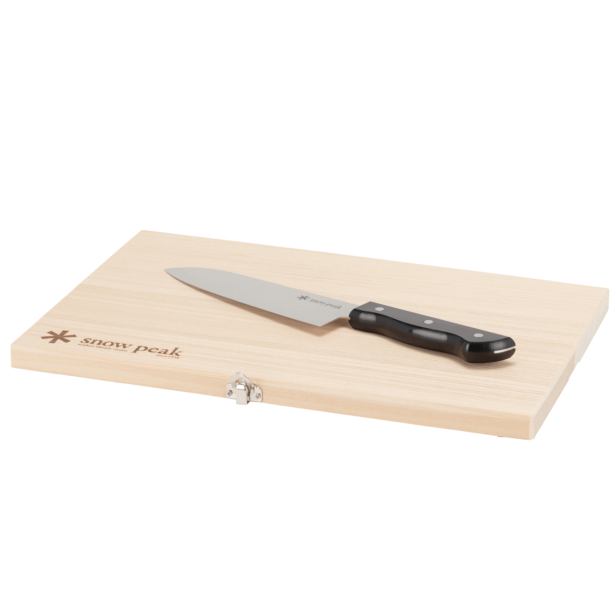 Snow Peak Chopping Board Set L Wood