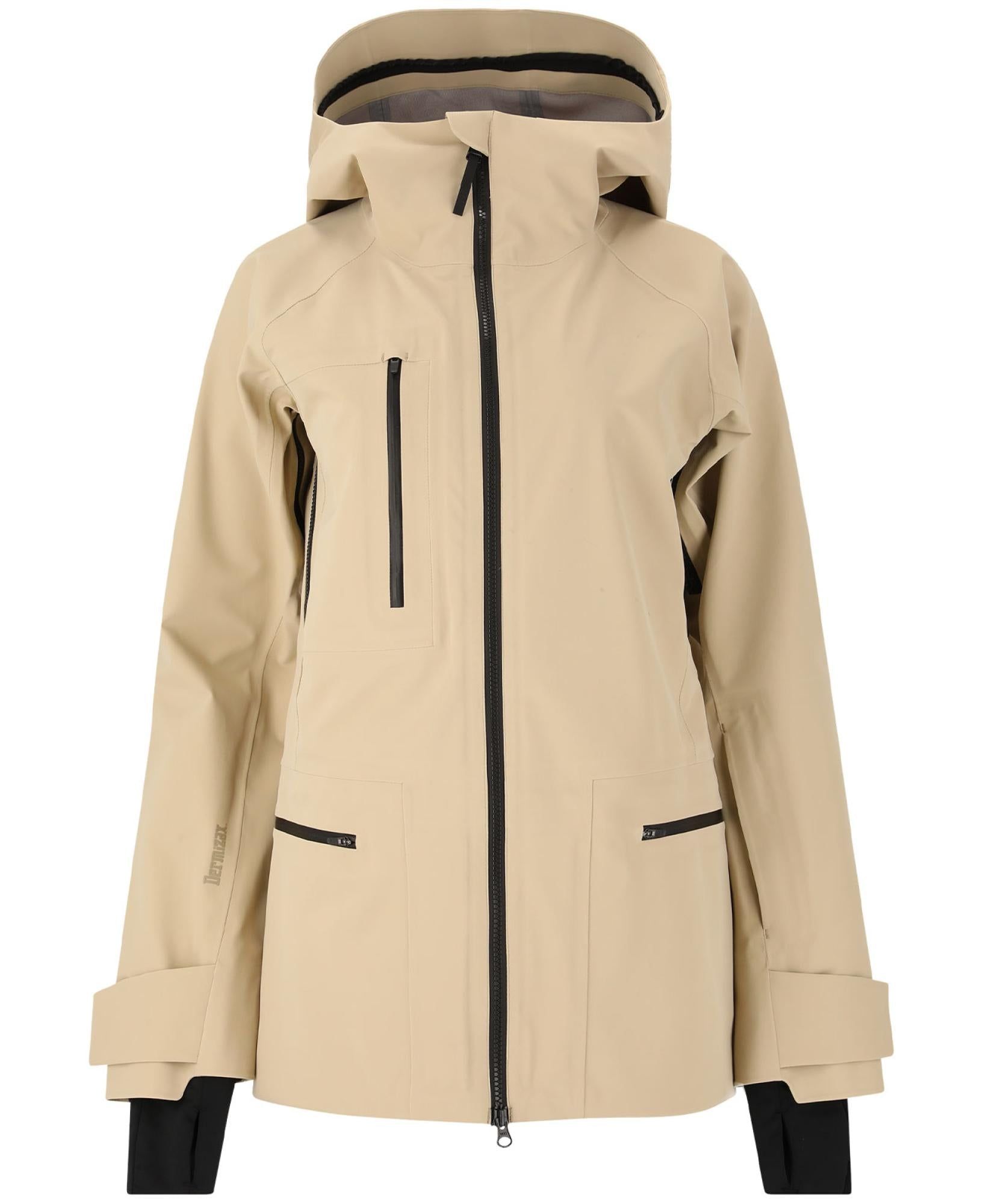 SOS Lipno W Shell Jacket White Pepper