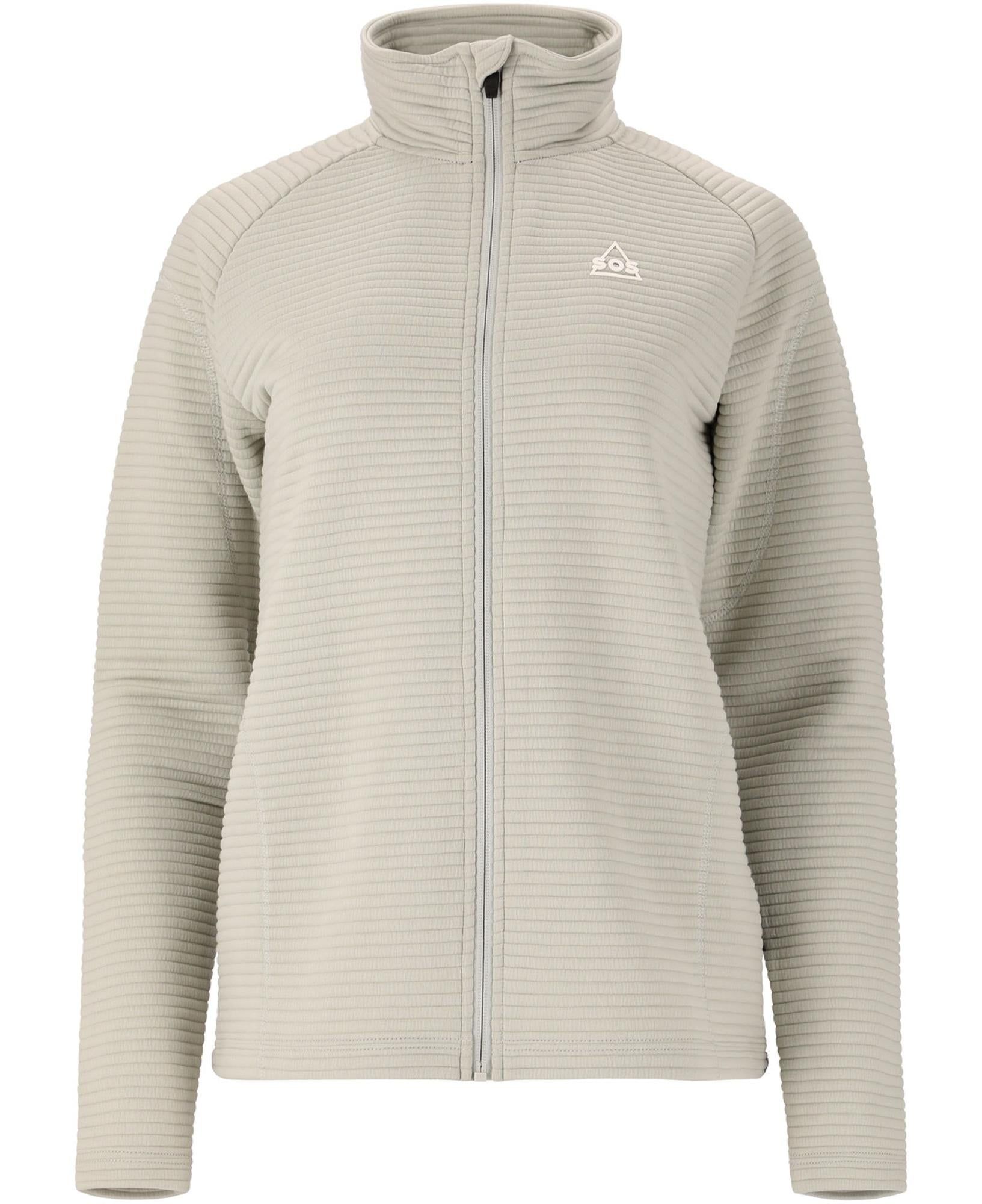 SOS Muju W Full Zip Midlayer Mineral Gray