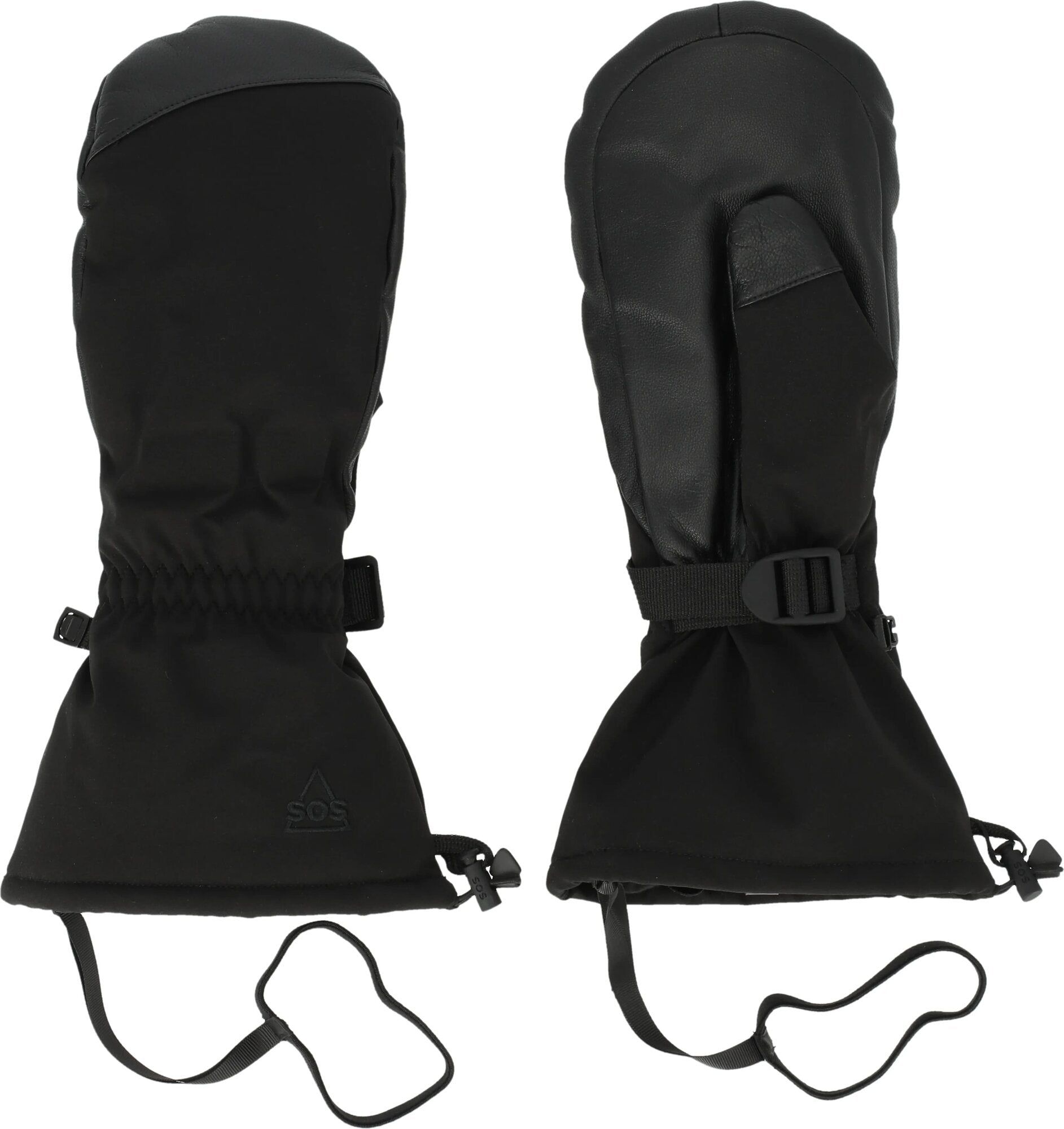 SOS Ohau Long Mitten Gloves V1 Black