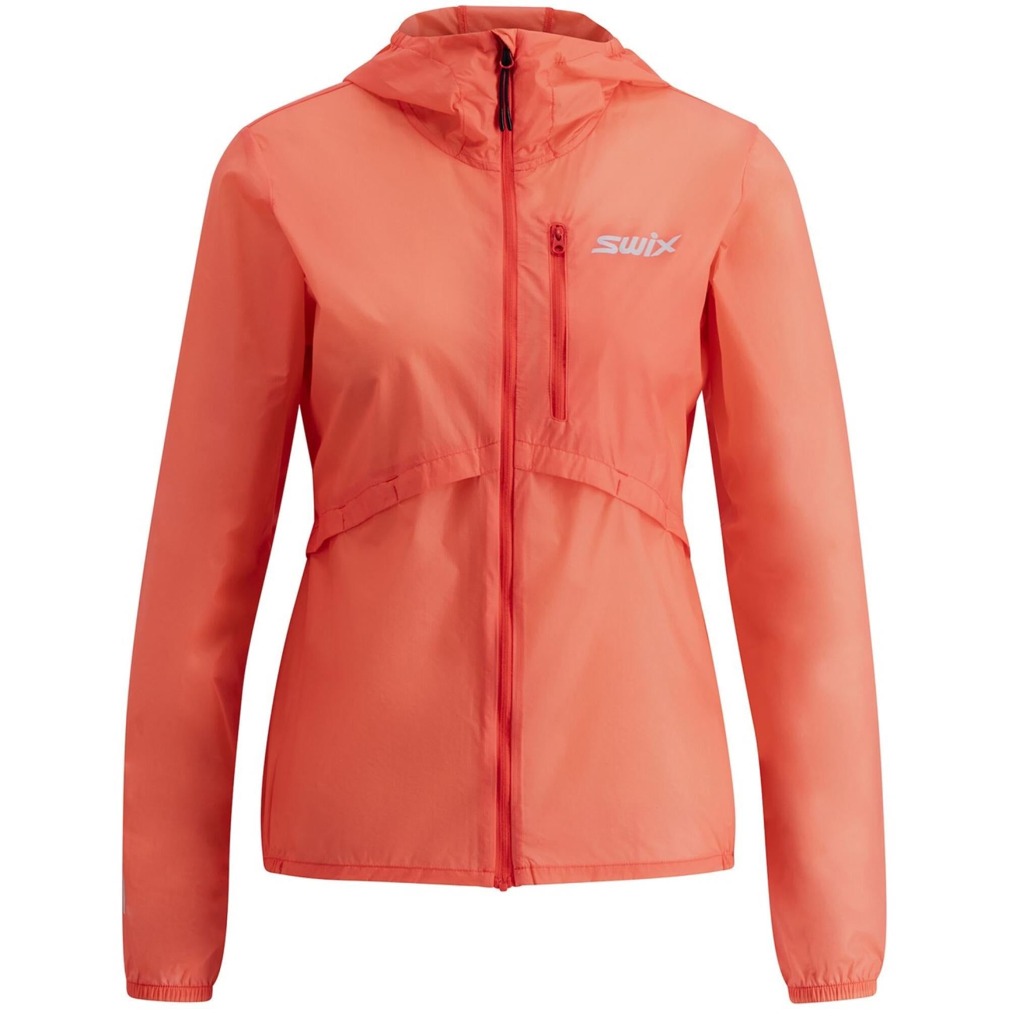 Swix Pace Wind Light Hooded Jacket W Cayenne