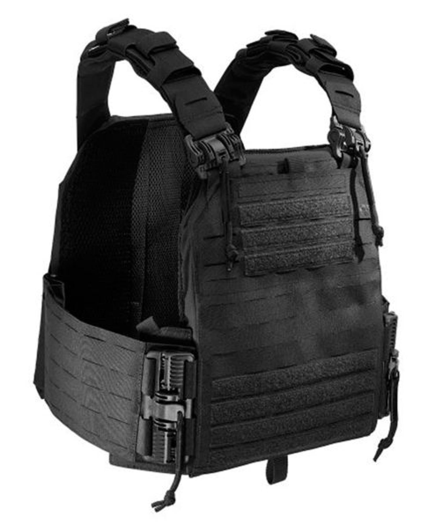 Tasmanian Tiger Plate Carrier QR LC Svart