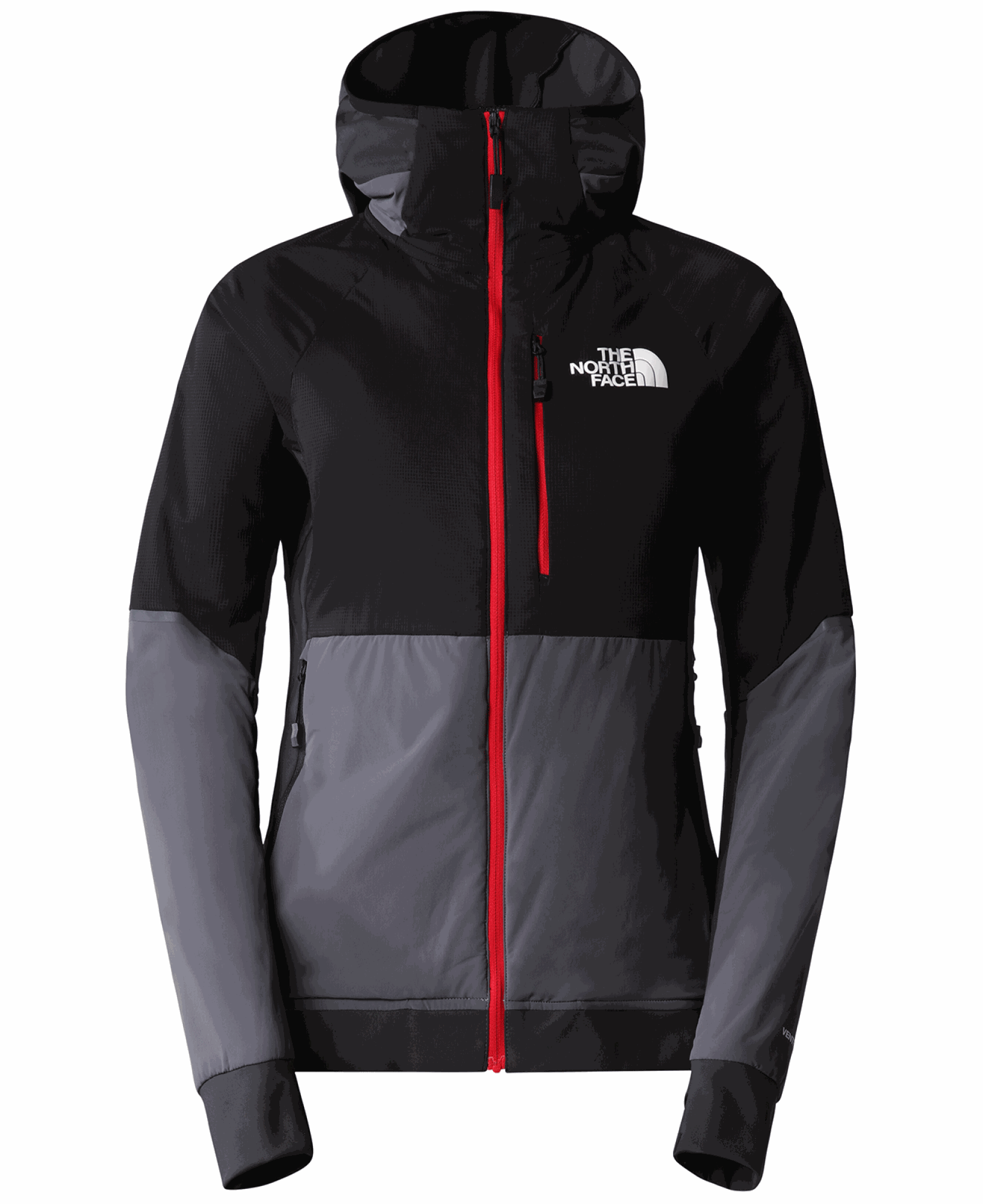 The North Face W Dawn Turn Hybrid Ventrix Hoodie Grey