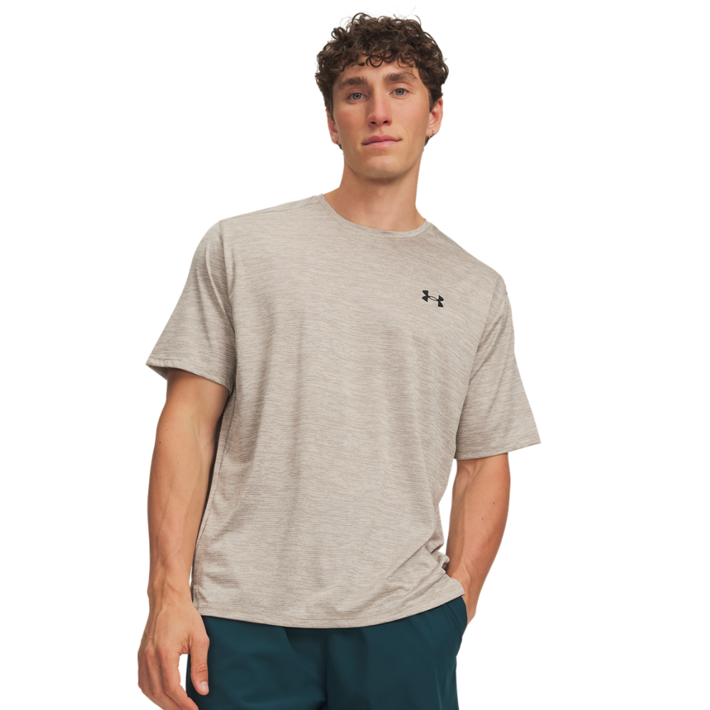 Under Armour M's Tech Vent Short Sleeve Timberwolf Taupe