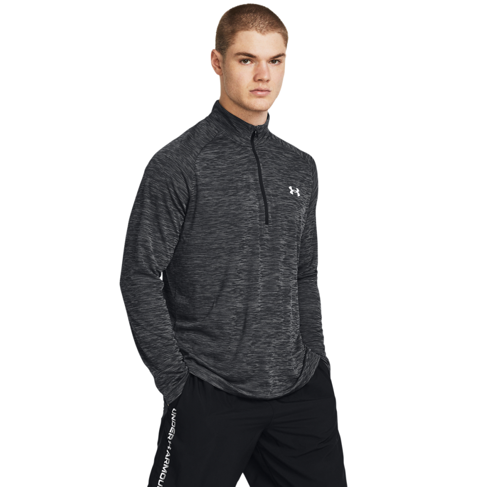 Under Armour M's Tech Textured 1/2 Zip Black